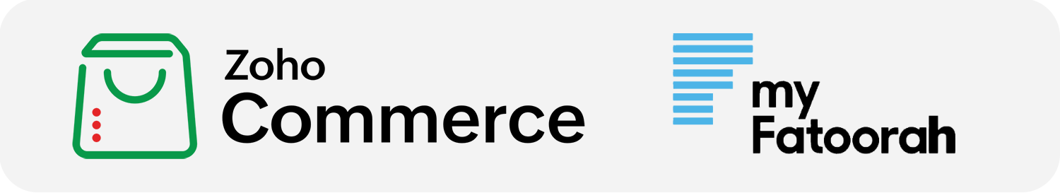 Zoho Commerce 2.0 مع MyFatoorah